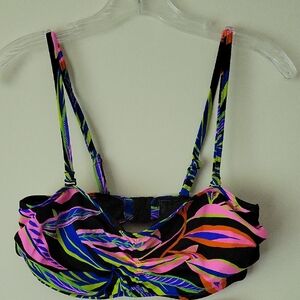 Freya Women's Desert Disco Underwire Bandeau Bikini Top- Size 34DD- New!